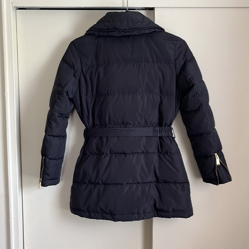 🎊HP🎊 Michael Kors Navy Coat - Picture 6 of 11